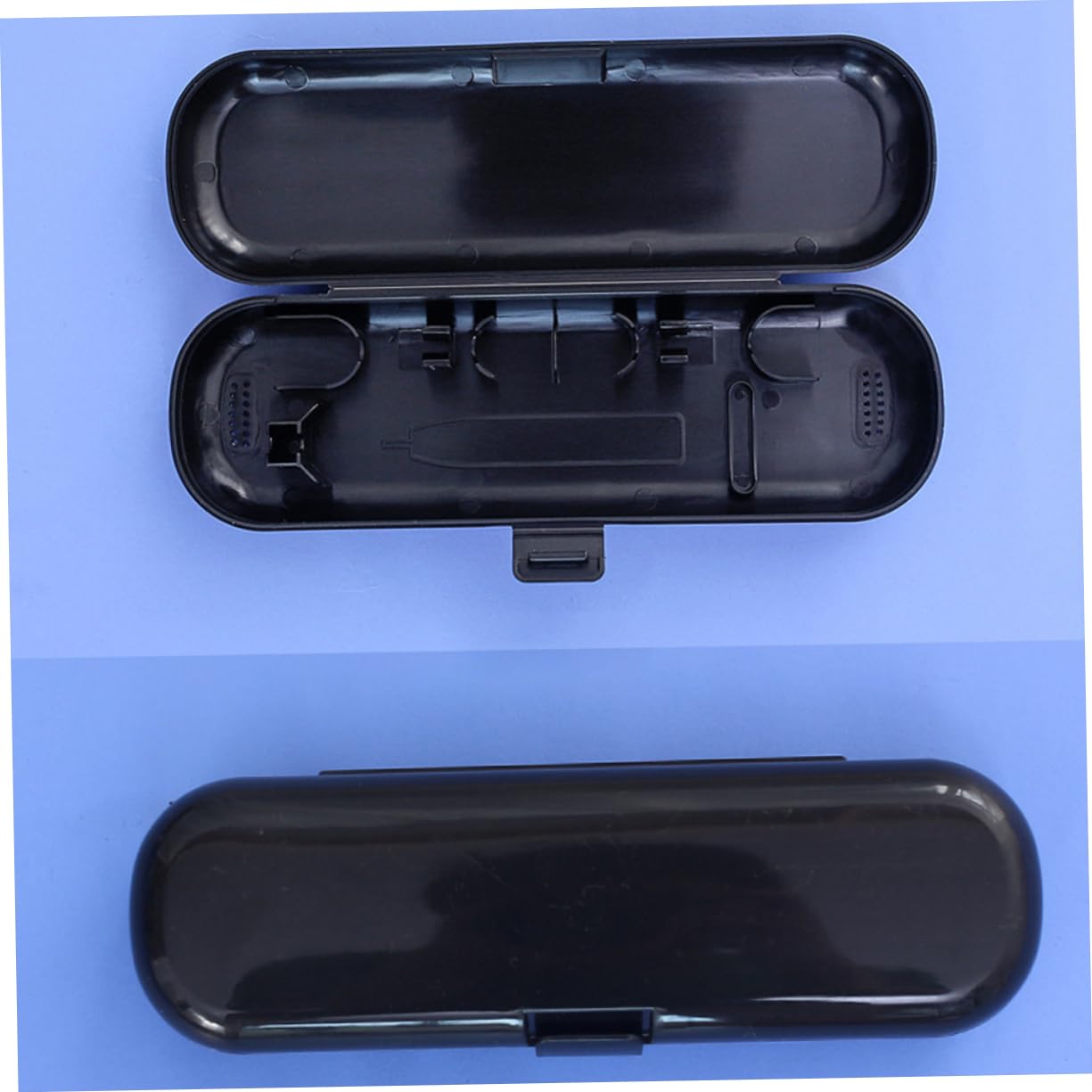 Beaupretty 2sets Caja De Cepillo De Eléctrico Soporte para Cepillos De De Viaje Estuche De Viaje para Cepillos De Estuche para Cepillo De Páginas 4pcs*2