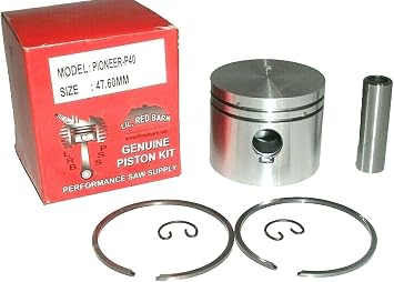 Pioneer P40, P41, P42, Farmsaw, Farmsaw II Piston Kit, 47.60mm Diameter Two Day Standard Shipping to All 50 States!