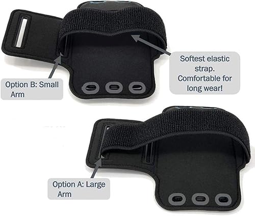 Miniatura 6 de Brazalete para correr para ZTE Axon 11 SE Soporte de brazo ajustable para ZTE Blade 10 SmartV InteligenteV2020 Vita Sports Bolsa de teléfono móvil