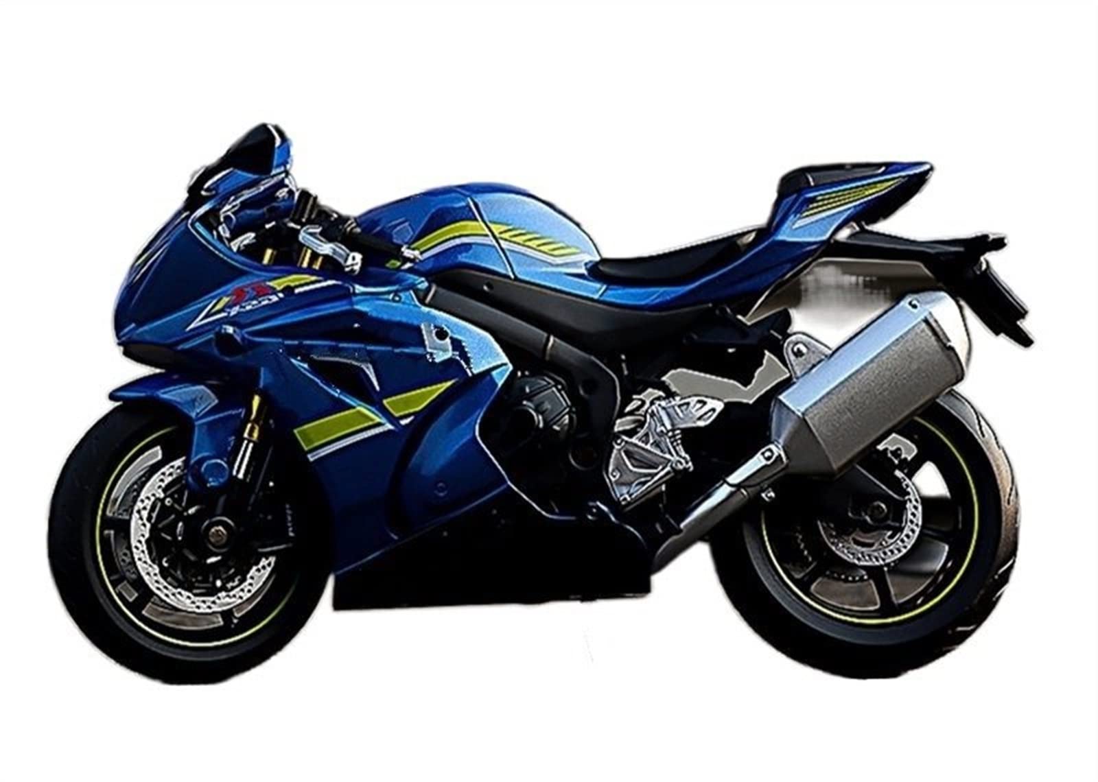 SEYXF Motorbike Toy Motorcycle Toys Collection 1:12 for Suzuki GSX-R1000 Motorcycles Model Diecast Toy Gift