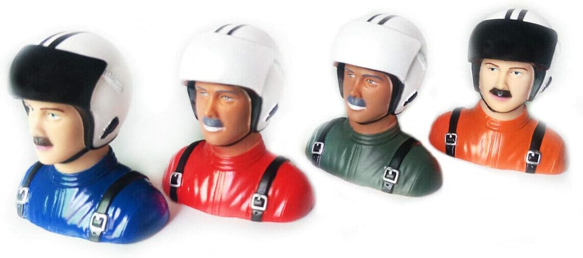 1/6 Scale RC Airplane Aircraft Pilots Figures Statues RC Kits L64W34H70mm 1pc