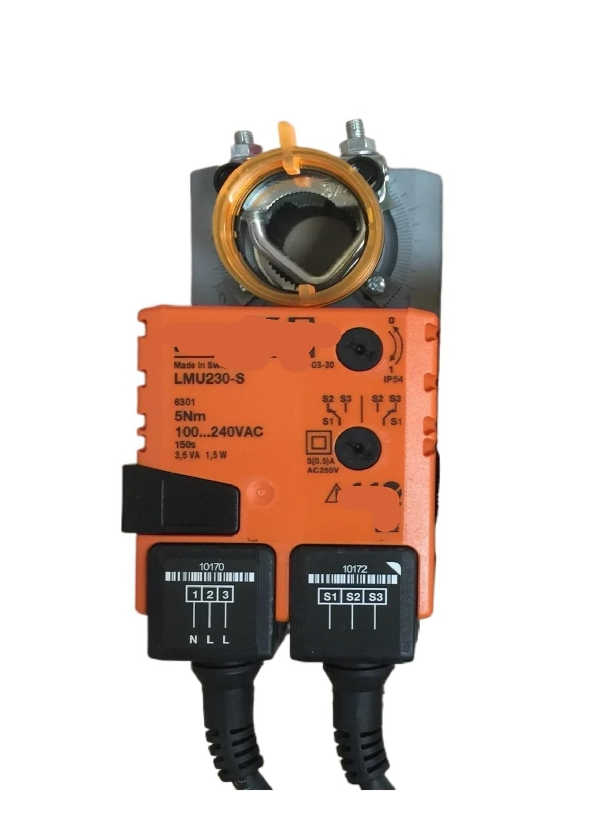 Wuuxlizmx Lmu230-S Dampers Actuators Electric Air Valve Actuator Lm230asr Nmu230 Nm230a-S Lm230a Valve 220V(Lmu230-S)