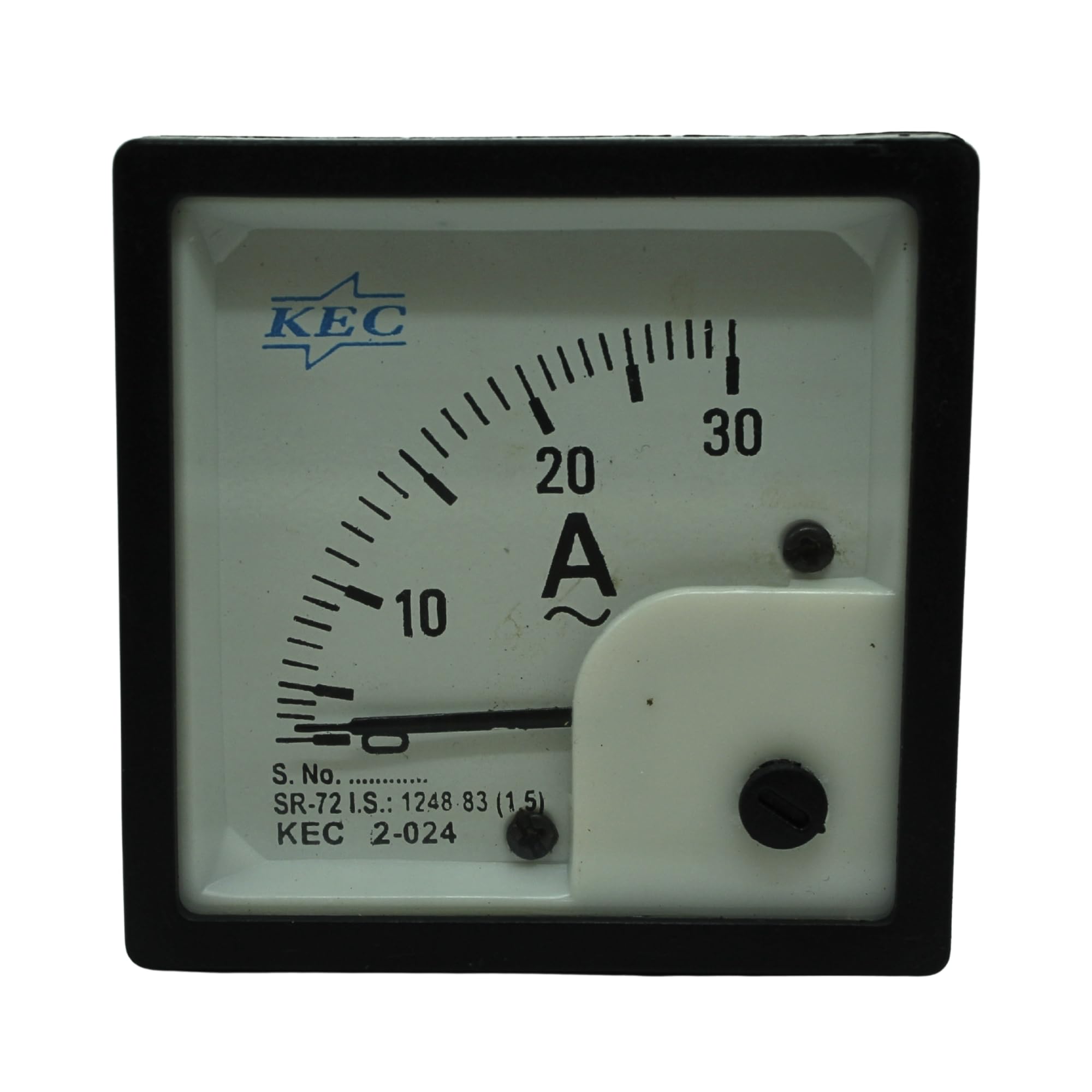 Analog Panel Ammeter, 0-30A AC Range, Industrial Current Measuring Device-picture-11