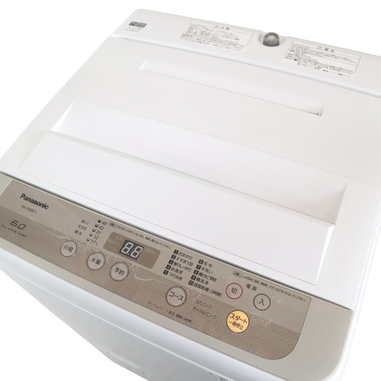 Amazon.co.jp: 【限定☆処分品】NA-F60B11-N(シャンパン) 全自動洗濯機