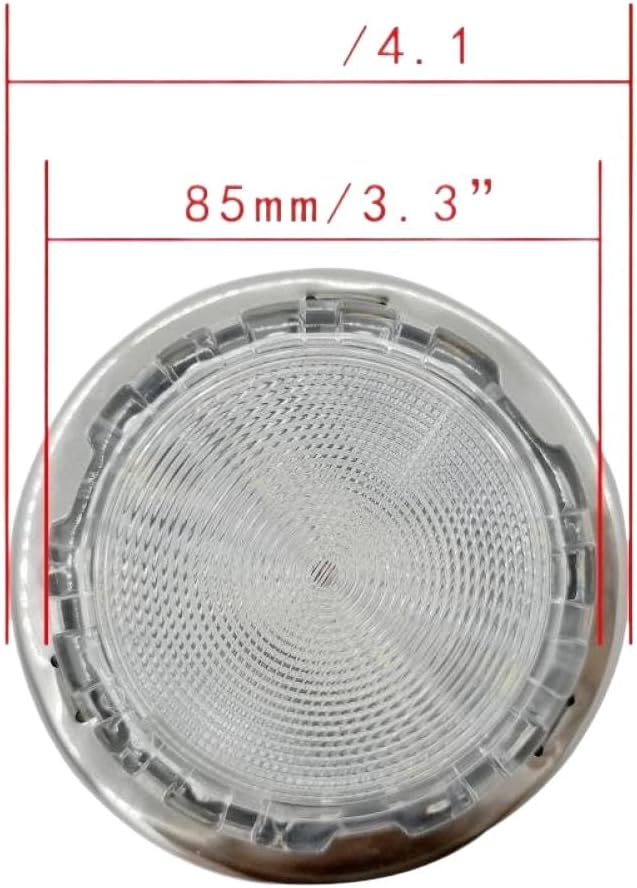 4-Inch Stainless Steel Circular LED Ceiling Light for Marine Ship and Yacht Interior Cabin Illumination