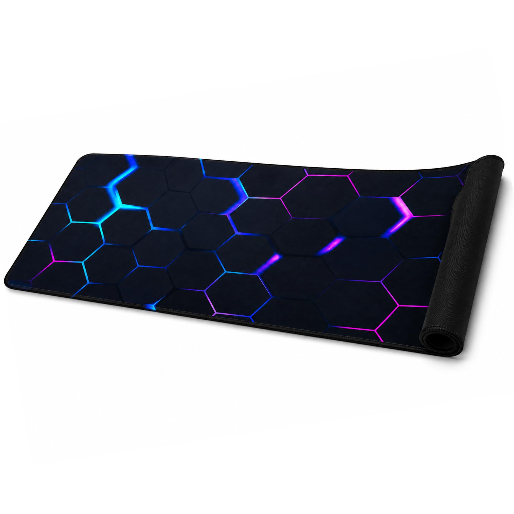 Mouse Pad Gamer Grande Profissional Extra 80x30 cm Bordas Costuradas Base Antiderrapante
