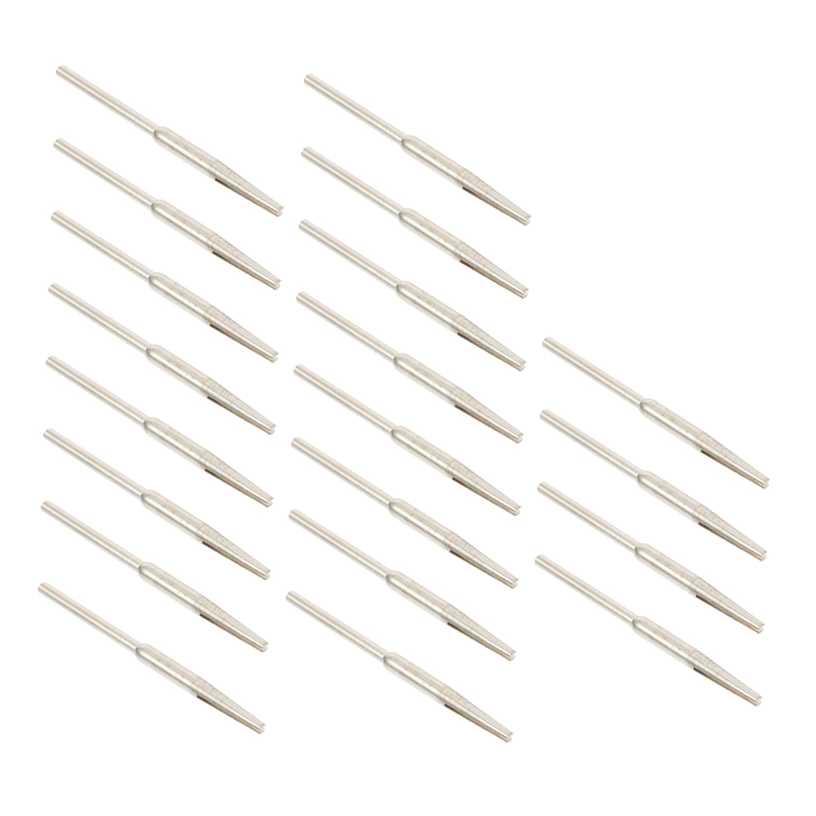 IWOWHERO 20Pcs Sandpaper Holder Clip Rod Durable Mandrels for Jewelry Polishing Easy to Use Abrasive Holder for Sanding Projects Strong Structure and