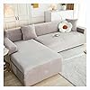 Copridivano Con Penisola Angolare Sofa Cover L Shape Fodera Per Divano 1 2 3 4 Posti Con Braccioli Copertura Per Divano Copridivani Elasticizzati Universali Elastici Protezione Divano ( Color : #15 ,