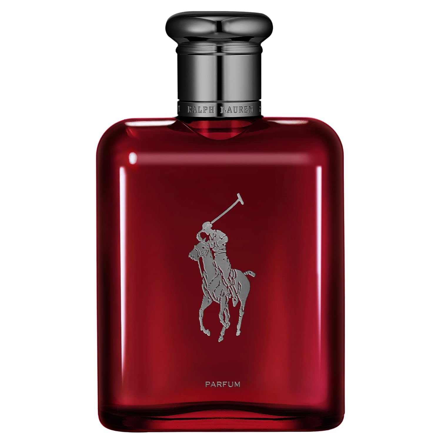 Ralph Lauren Polo Red Parfum Uomo, Profumo Uomo Ambrato e Legnoso, Fragranza Intensa e Avvolgente, Note di Legno di Cedro, Assenzio e Iris, A Lunga Durata, Profumo Maschile di Lusso