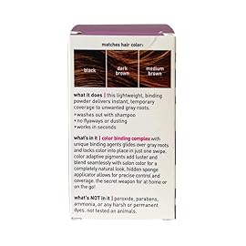 Style Edit Root Touch Up Powder (5 Pack) to Cover Up Dark Roots and Grays Between Salon Visits, Water Resistant, Non-Sticky, Compact And Mess-Free, Dark Brown Hair Color (Total of 5)