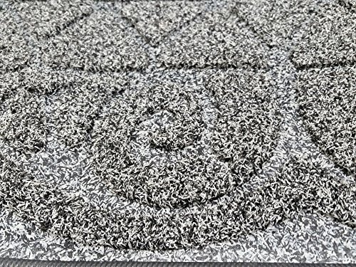 Double Checks Products ***Used-Missing Packaging Heavy Duty Indoor/Outdoor Welcome Entrance Floor Mat Shoe Scraper, Grey #TOP2