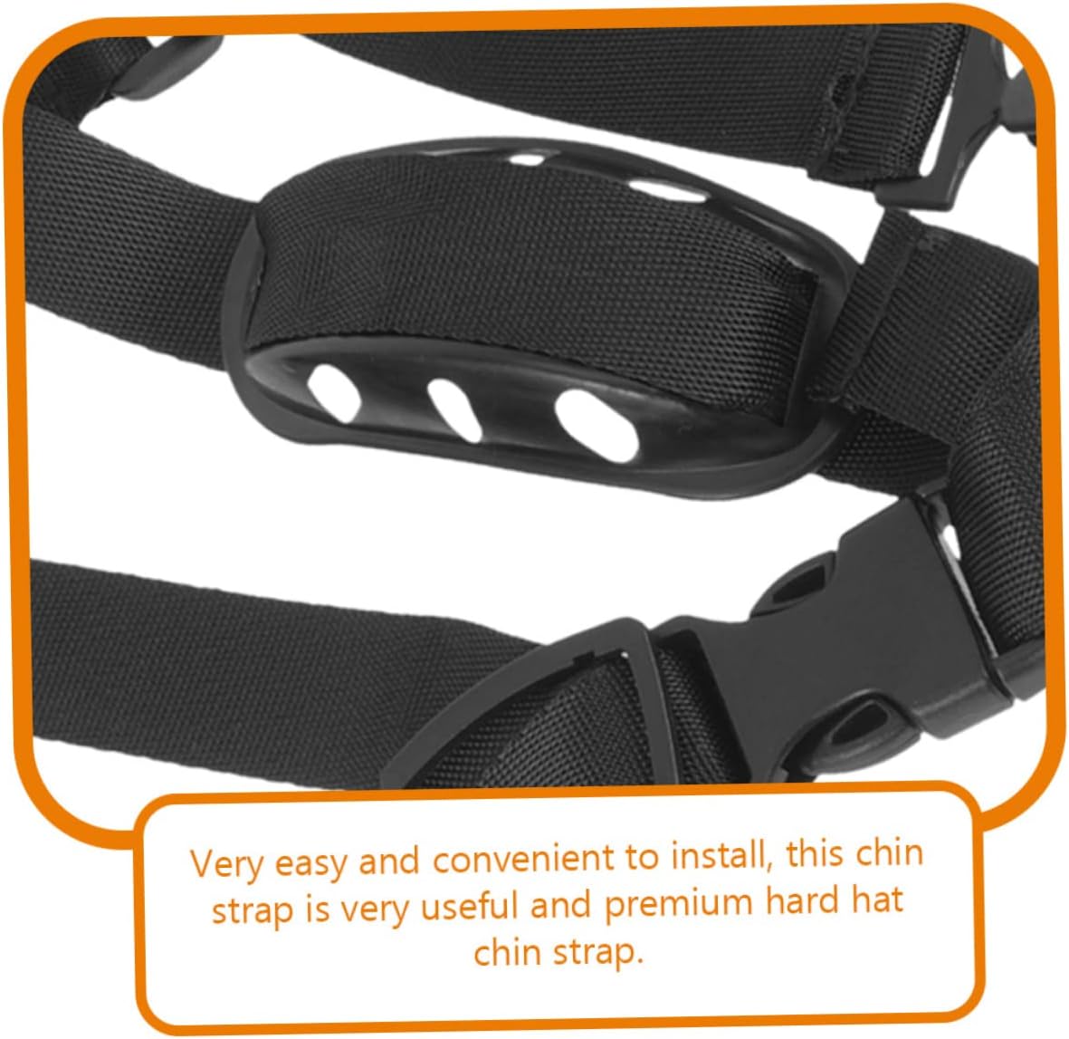 2pcs Hard Hat Chinstrap Adjustable Safety Helmet Strap for Construction Lightweight and Comfortable Design Easy to Install and Secure Sites
