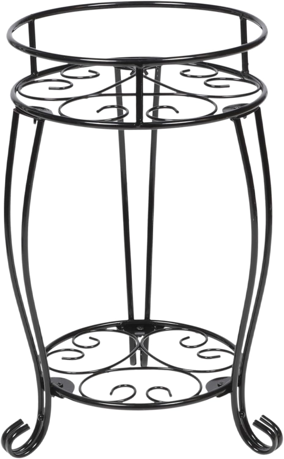 Metal Plant Stand Heavy Duty Flower Pot Holder for Indoor and Outdoor Use Multi-tiered Design for Balcony Patio and Room Decor