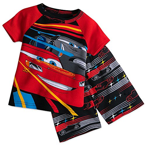 Pyjama Disney Cars 3 short garçon taille 2 ans Flash McQueen