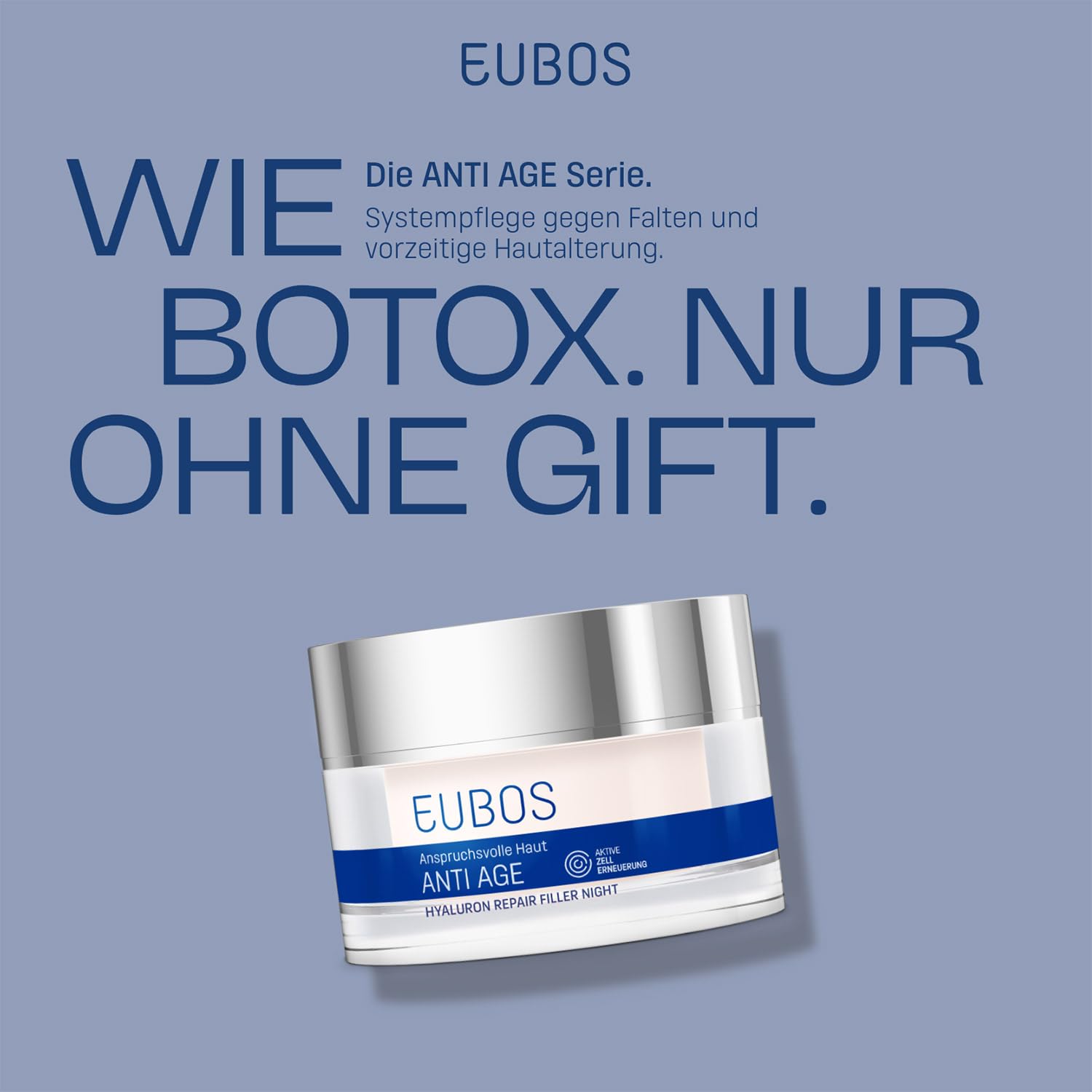 EUBOS Hyaluron Repair Filler Night Creme, 50 ml Crema