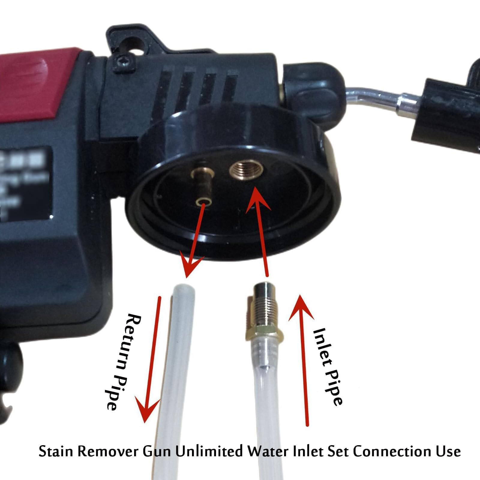 Pistola Pulizia Tessuti 65W - 1.2 Litri, Pressione Regolabile, Per Macchie Difficili - Foto 12