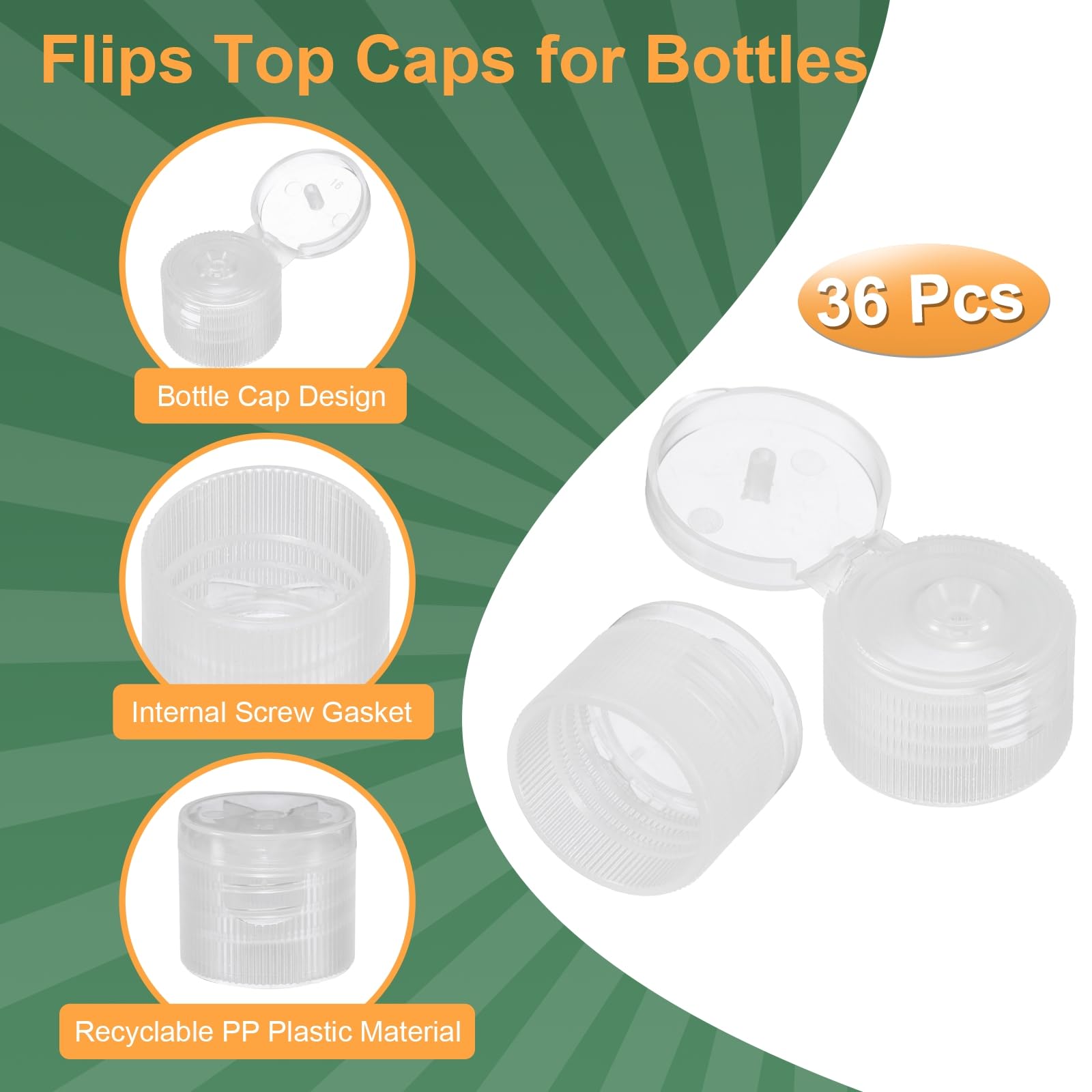 375 Bouchons Pour Bouteilles En Plastique | La Boutique Des