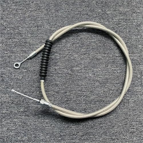 Câble d'embrayage tressé acier inox 200 cm Harley Davidson FXDL