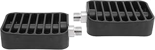 1 Pair Kayak Foot Pegs, Foot Brace Pedals Replacement for Canoes, Fishing Boats, Ocean Going Boats Paddling Boating