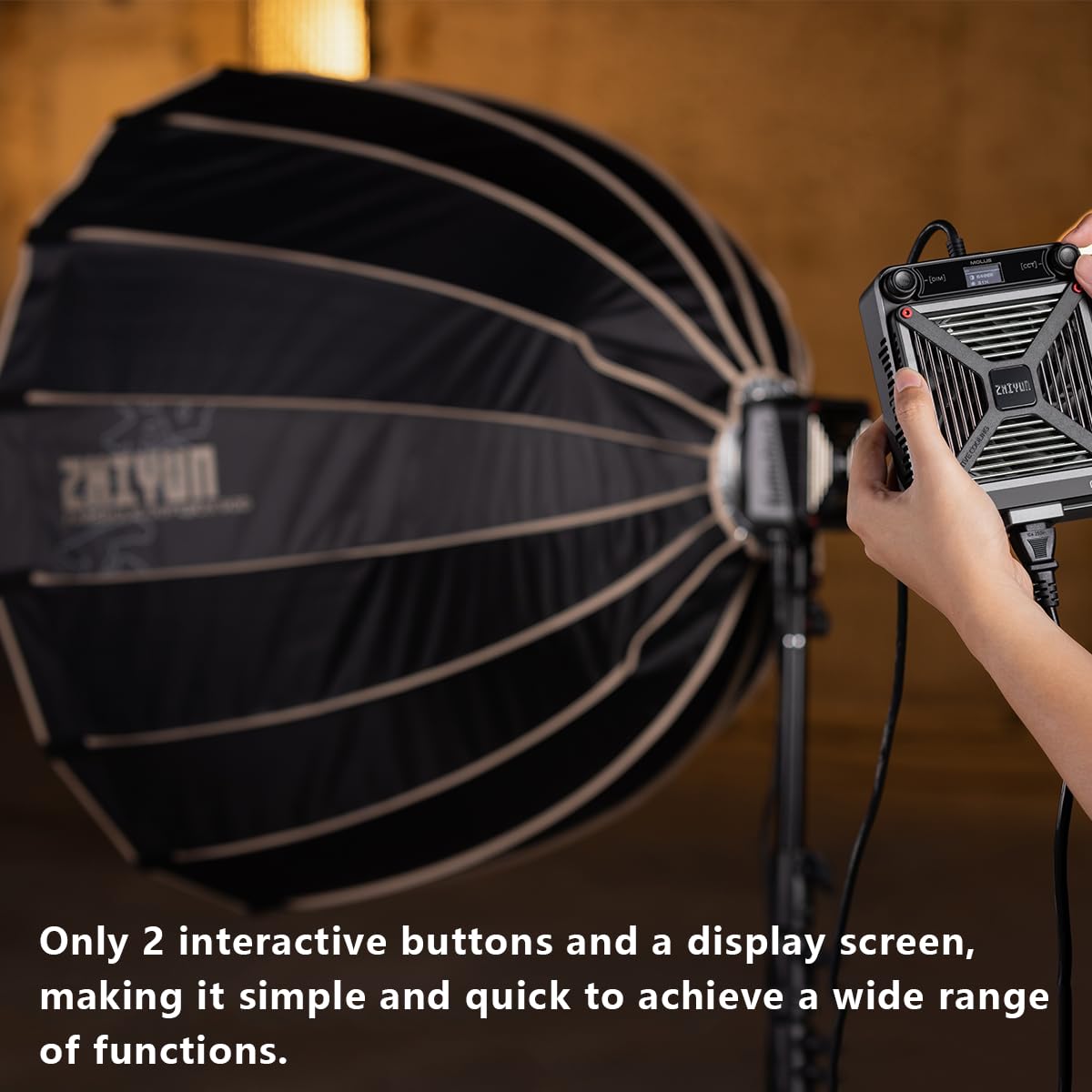 Amazon | ZHIYUN MOLUS G200 COBライト スタジオ、ライブ