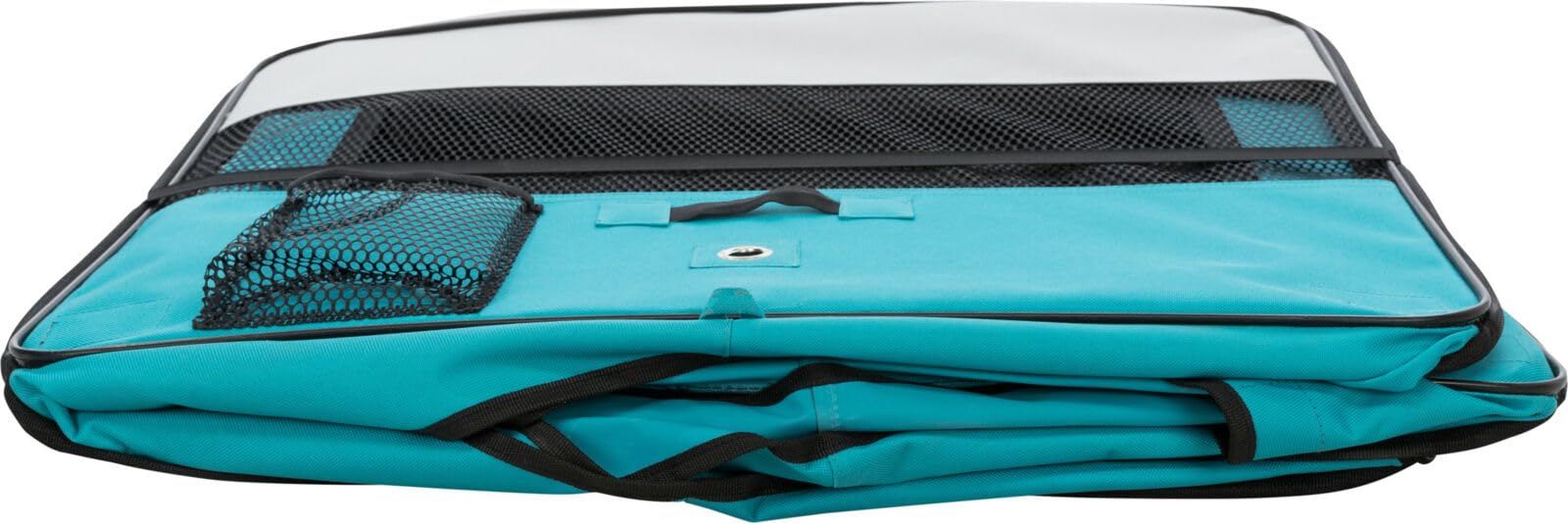 Enclos avec filet/base - TRIXIE - ø 150 × 65 cm - Turquoise / Gris clair