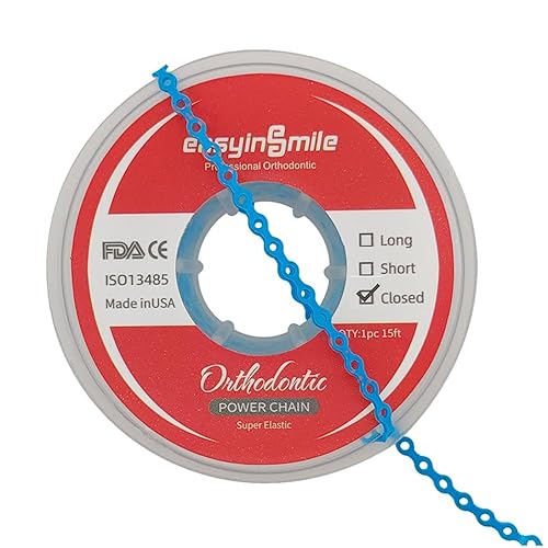 Miniatura 7 de Bandas de gomas elásticas dentales para ortodoncia, de Easyinsmile , VDTAZ019A, corto, Rosado, 1