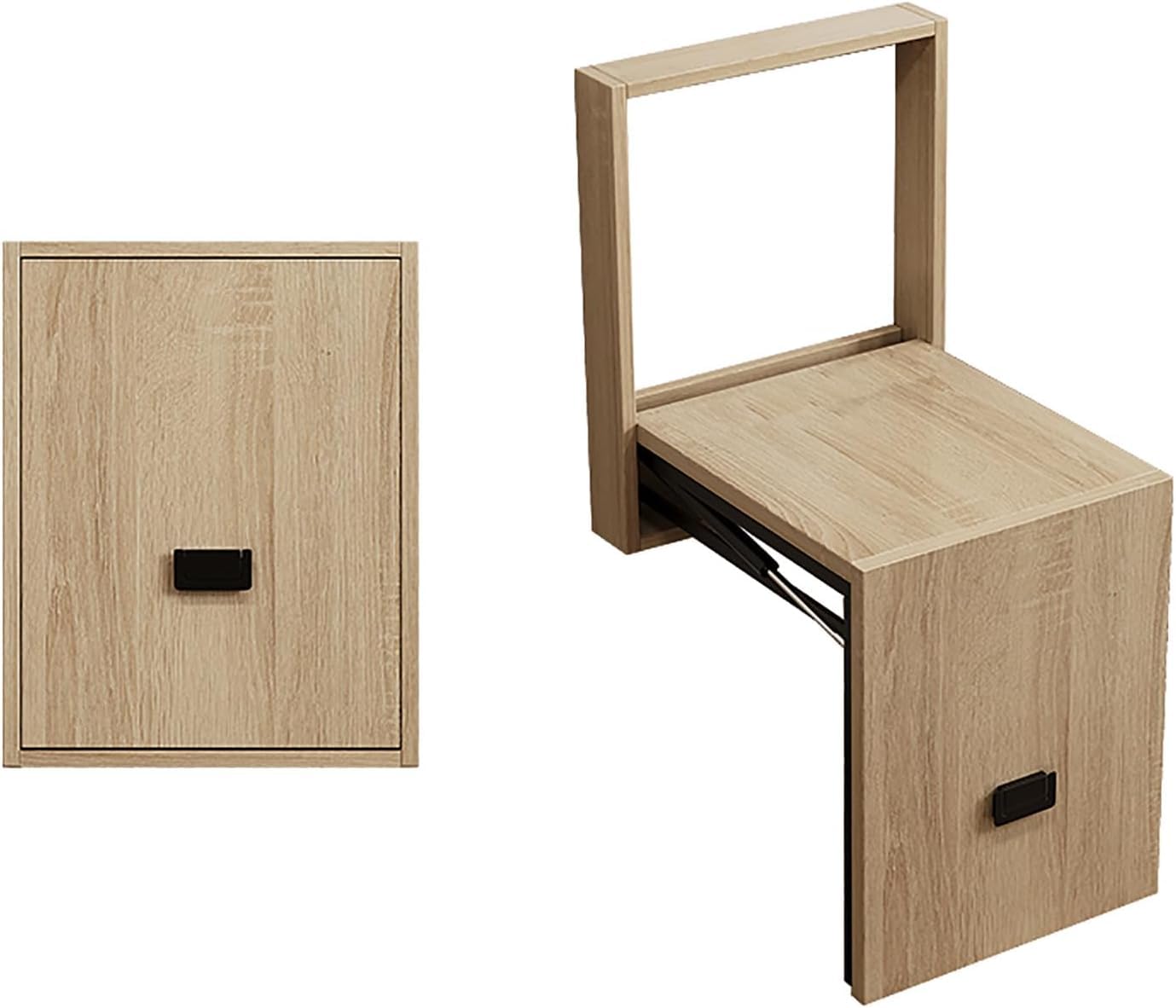 Home Asiento Ducha Plegable Pared Montada, Silla de Ducha para Personas Mayores, Banco para Baño, Banqueta Baño, Antideslizante Plegable Taburete Baño Ancianos, Carga Máxima 150 KG (1)