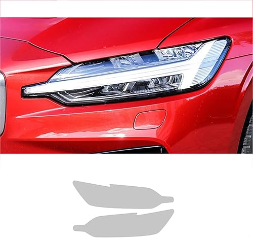 Miniatura 6 de FAYTEK Película protectora de faros delanteros para Volvo XC90 XC40 XC60 S60 S90 V60 V90, adhesivo de TPU transparente para luz delantera, para XC40