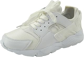 white huarache trainers