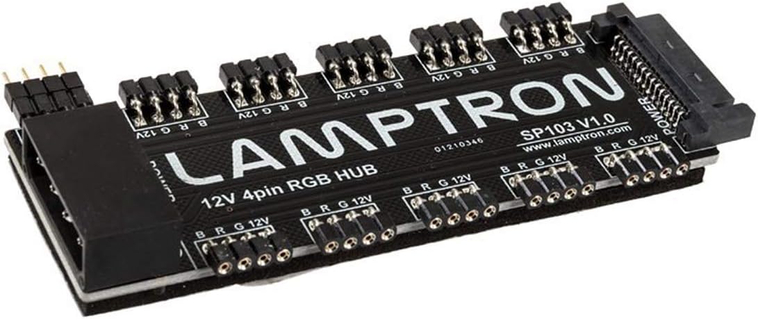Lamptron compatible SP103 10x RGB-Hub für Aura, Fusion und Mystic