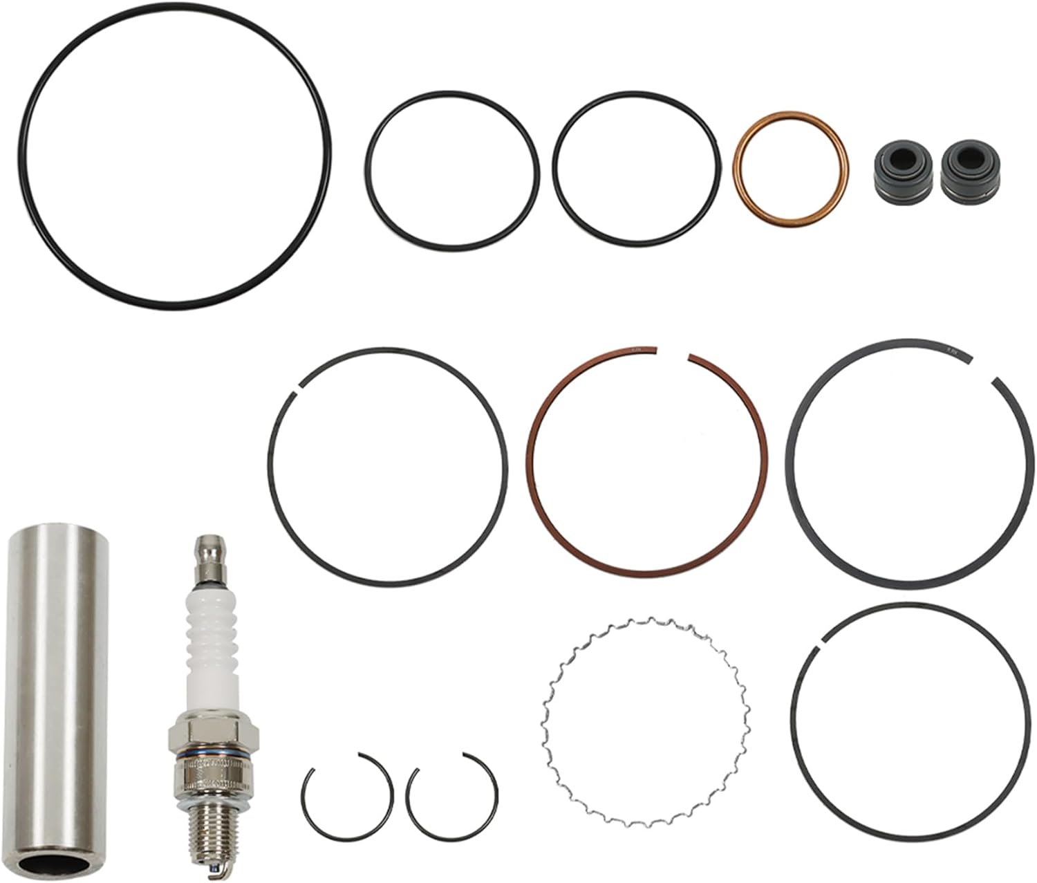 GXYWADY Engine Cylinder Piston Top End Gasket Ring Repair Kit Replacement for Bayou 300 KLF300B 2x4 1989-2004 11005-1533