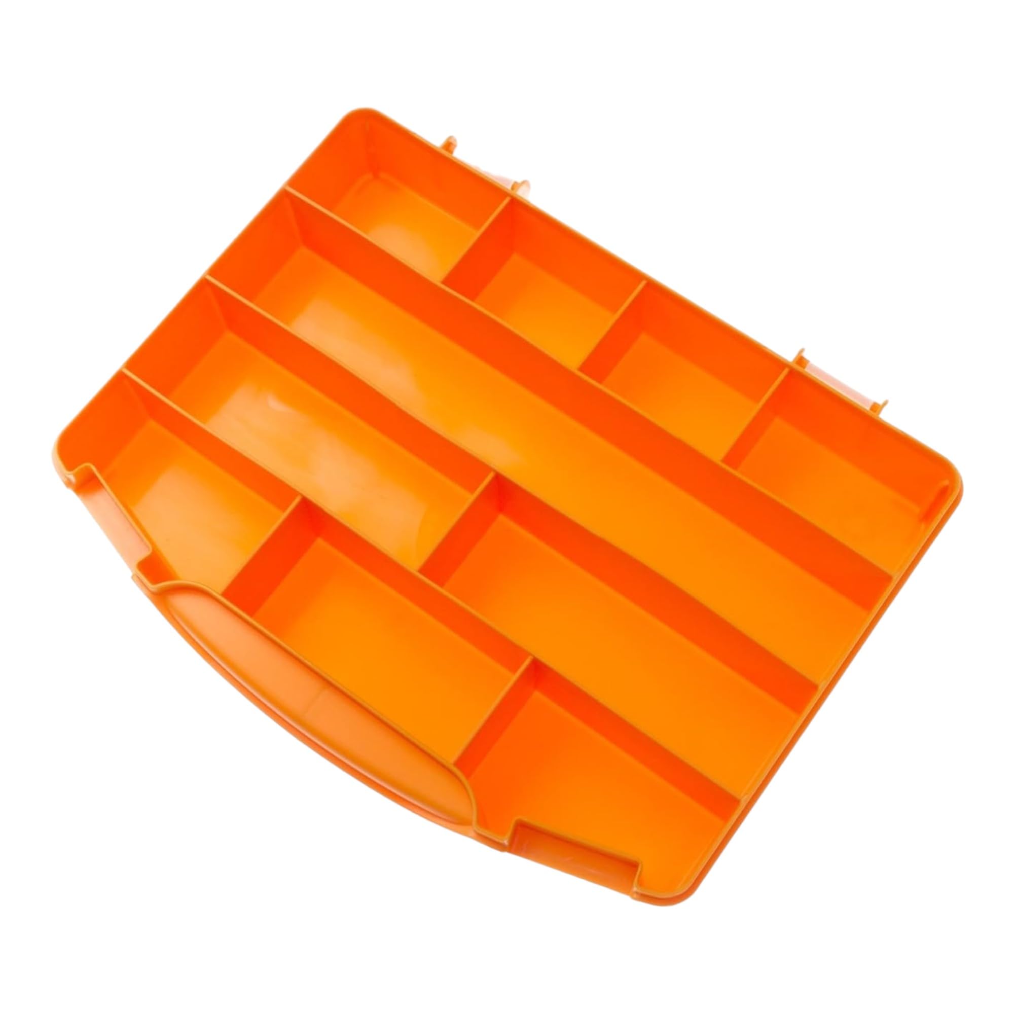 Box ORG-10 - Organizer per piccoli pezzi (000051144705), 251 x 200 x 44 mm, con 10 scomparti per unghie, viti, tasselli, utensili manuali