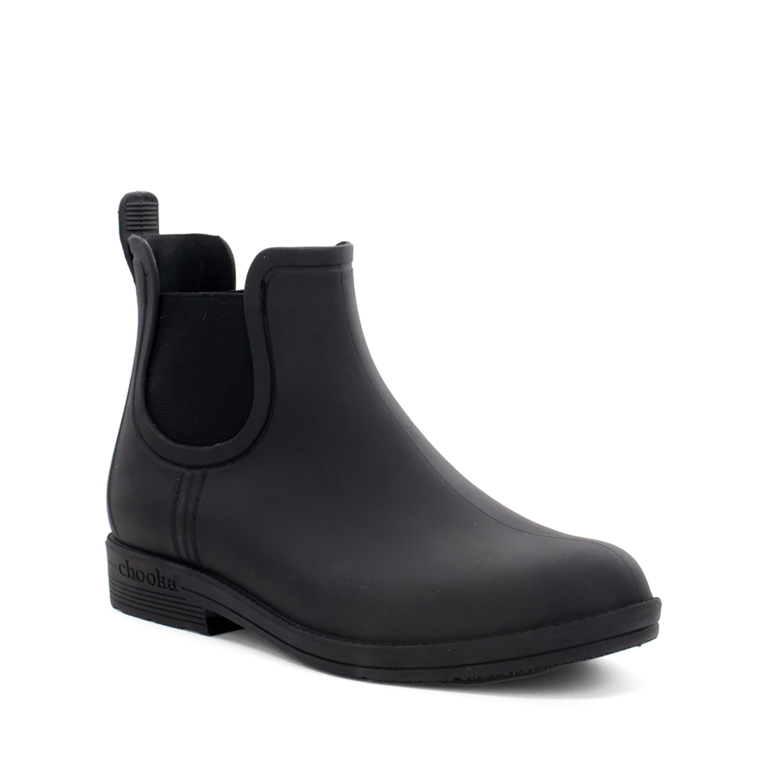 Chooka Womens Modern Waterproof Chelsea Rain Boots Garden Ankle Boot with Memory Foam Insole