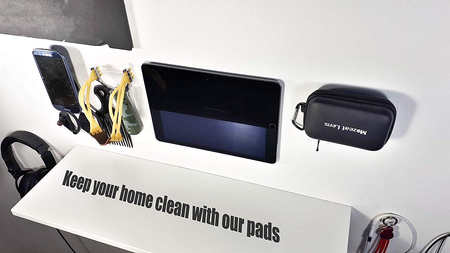 15 Stück Universal-Gel-Pads, spurlos, Handy-Halterung für Auto, Armaturenbrett, Büro, Haus, Glasspiegel