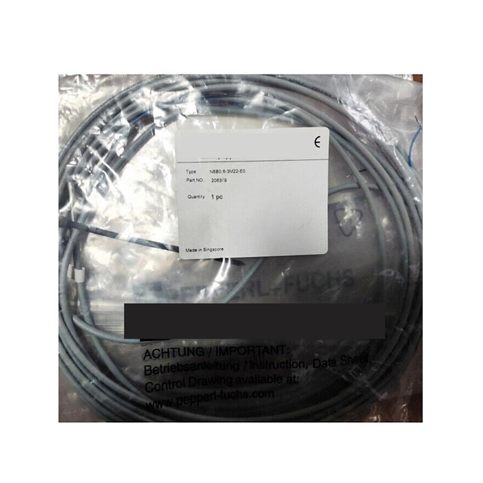 Éliminez les erreurs de ciblage avec le NBB0.6-3M22-E0 Proximity Switch ultra sensible