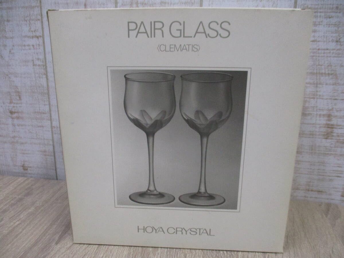 Amazon | HOYA CRYSTAL ホヤクリスタル ワイングラス 2個 