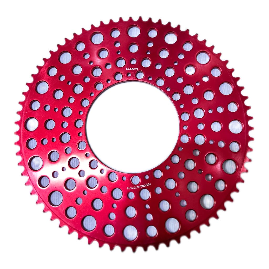 LITEPRO CHAINRING 70T,130 BCD, Folding Bike and Single speed