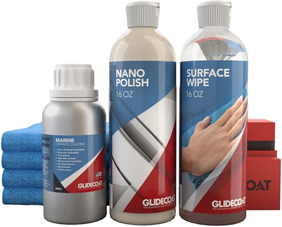 Glidecoat New Boat Bundle Marine Ceramic Coating Kit