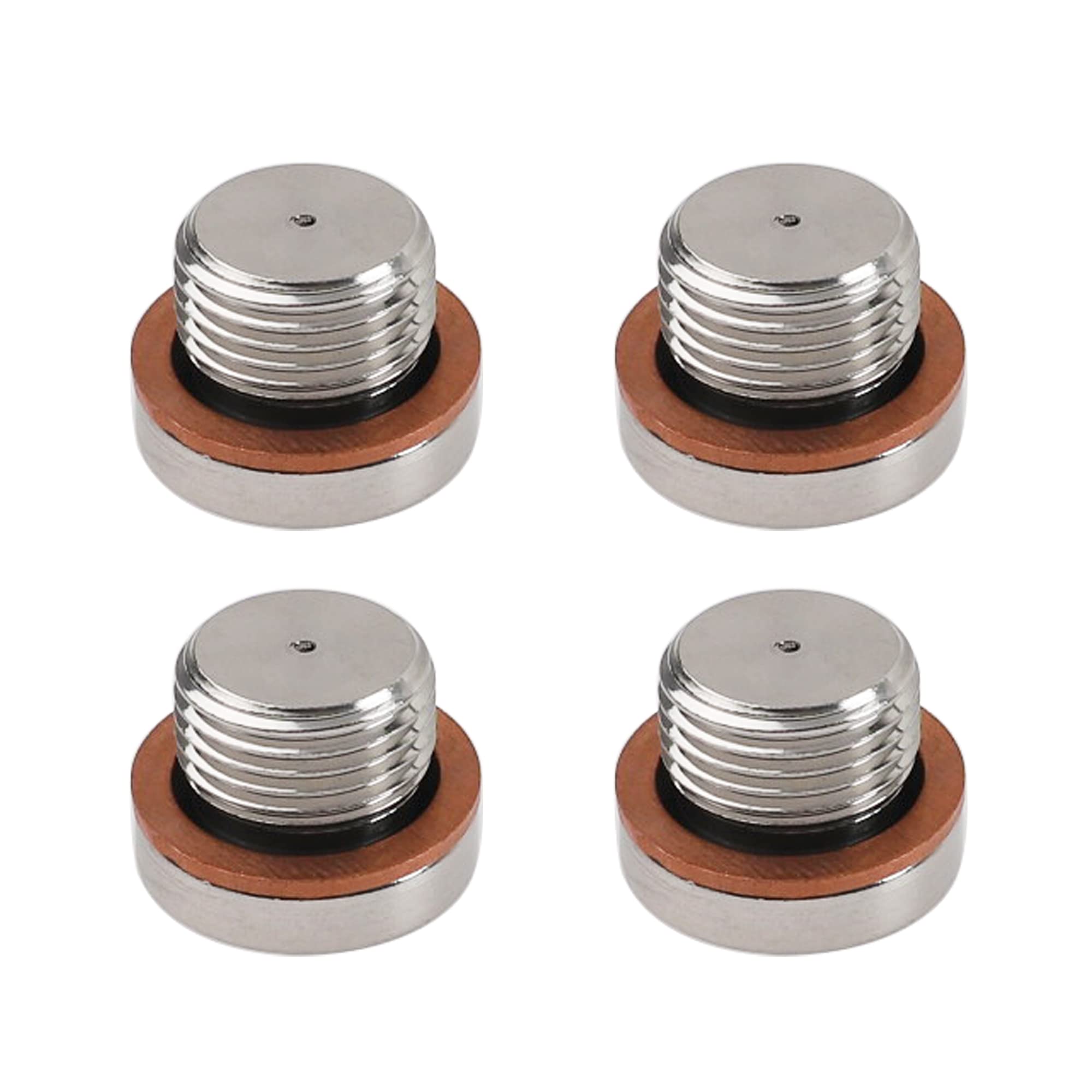 Snapklik.com : 4Pcs 304 Stainless Steel M18x15 Inner Hex Head O2 Oxygen ...