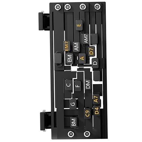 Guitar Chord Presser, Plastic Guitar Chord Trainer for Developing Self-Confidence,