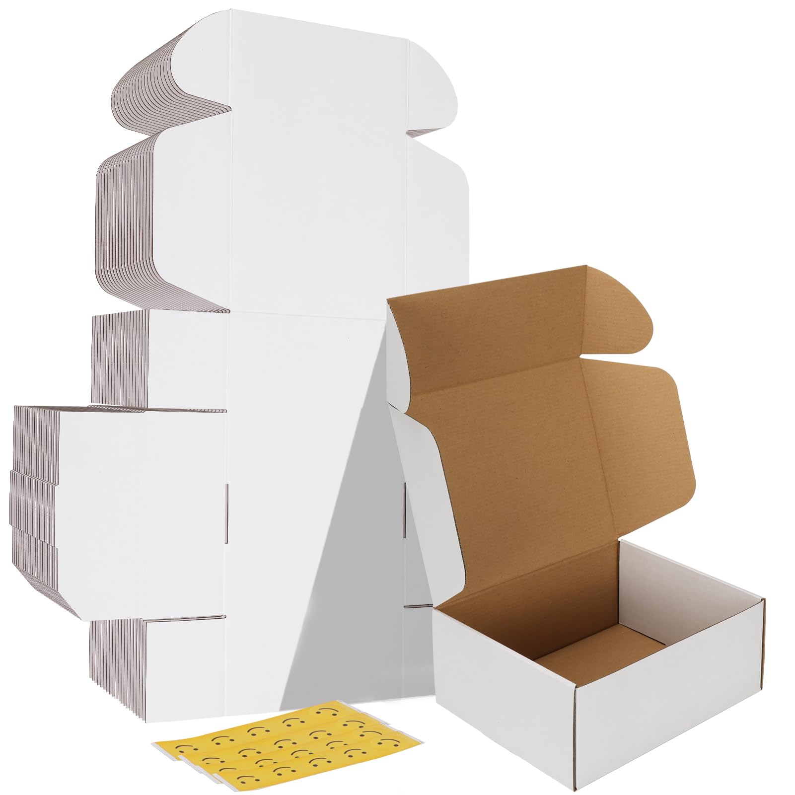 Amazon.com: HORLIMER 10x8x4 inches Shipping Boxes Set of 20, White