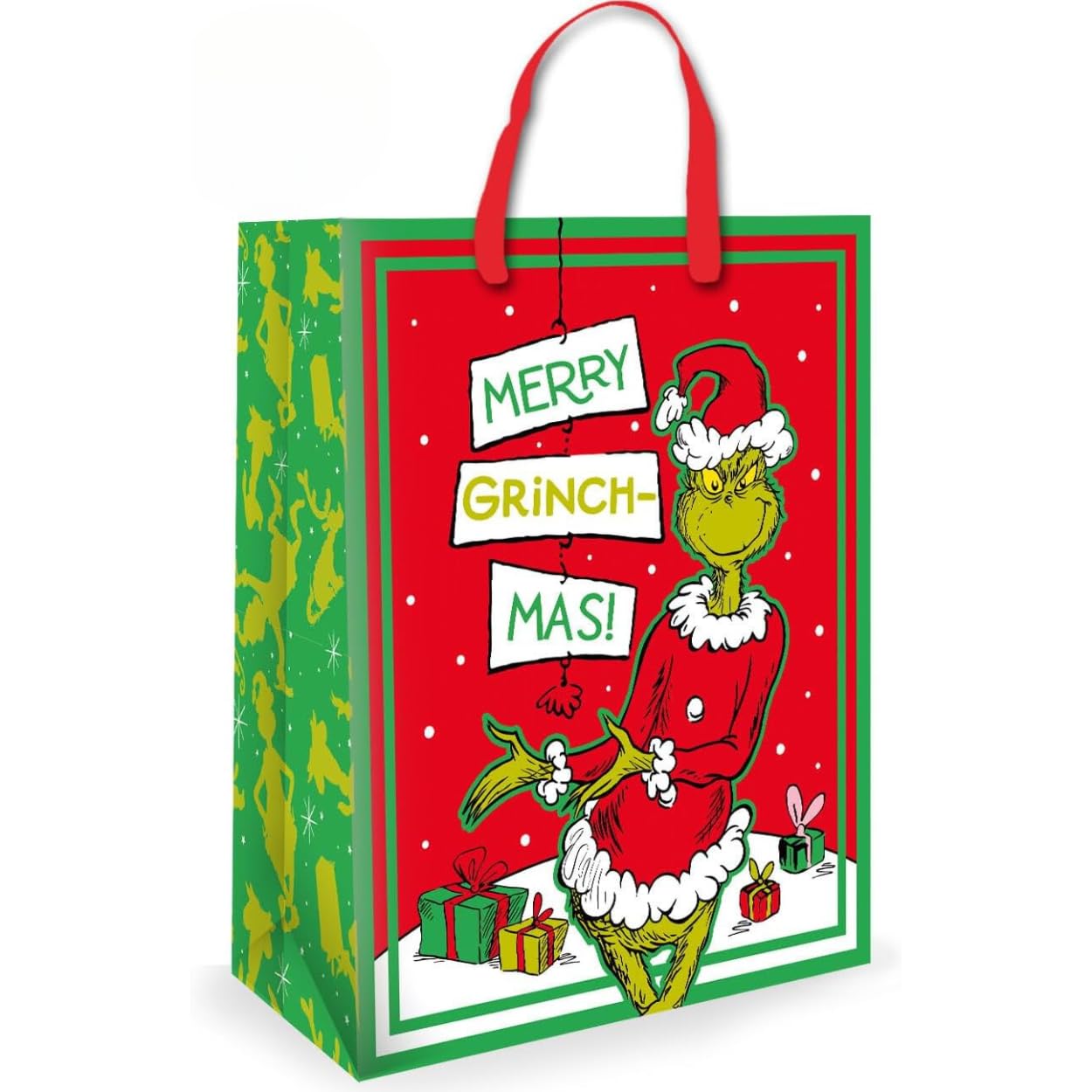 Squishmallows - Sacchetto regalo per ragazze, ideale per feste e compleanni per i fan di Squishmallow di tutte le età, sacchetto regalo dimensioni 33 x 26 x 13,5 cm, con licenza ufficiale e risorse