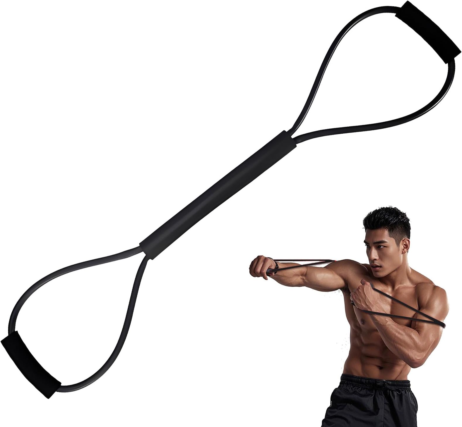 Boxing Resistance Bands for Strength and Speed Training, Boxing Training Equipment with Varied Resistance Levels Enhance Your Boxing Skills Fit for Fighters, Athletes and Fitness