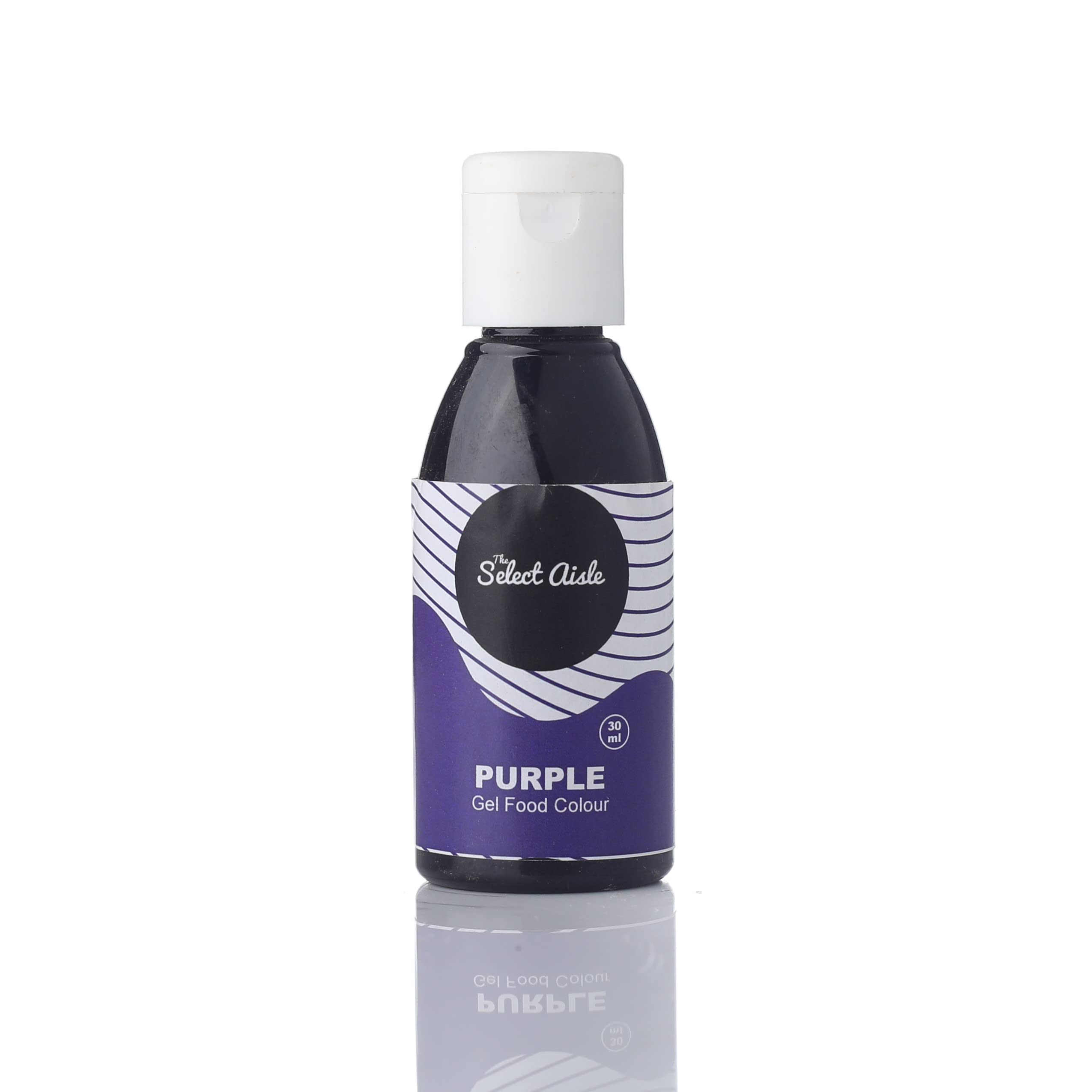The Select Aisle Concentrated Purple Food Gel Colour - 30 ml [Food colour| Gel colour for Cakes, Cookies and other Desserts| Colouring agent| Baking Gel] (B0BMX6DDLH) Amazon Price History, Amazon Price Tracker