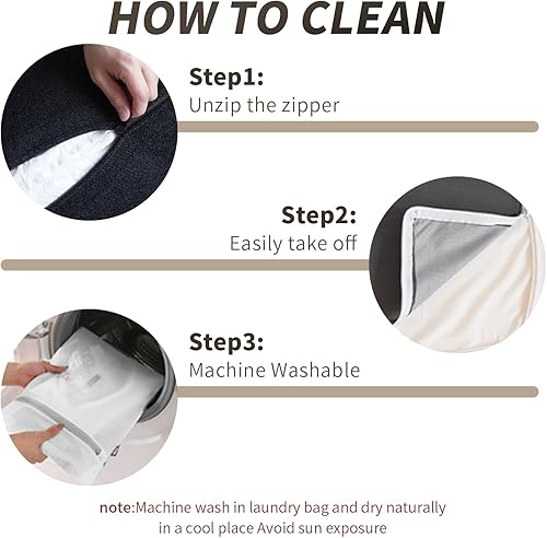 Miniatura 80 de WJShome - Sofá seccional modular en forma de nube para sala de estar, sofá de 160" con relleno de plumón en forma de U con otomano, sofás