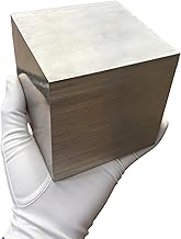 1 PCS 4 x 4 x 4 Inch Rectangle Aluminum Flat Bars,6061 General Purpose