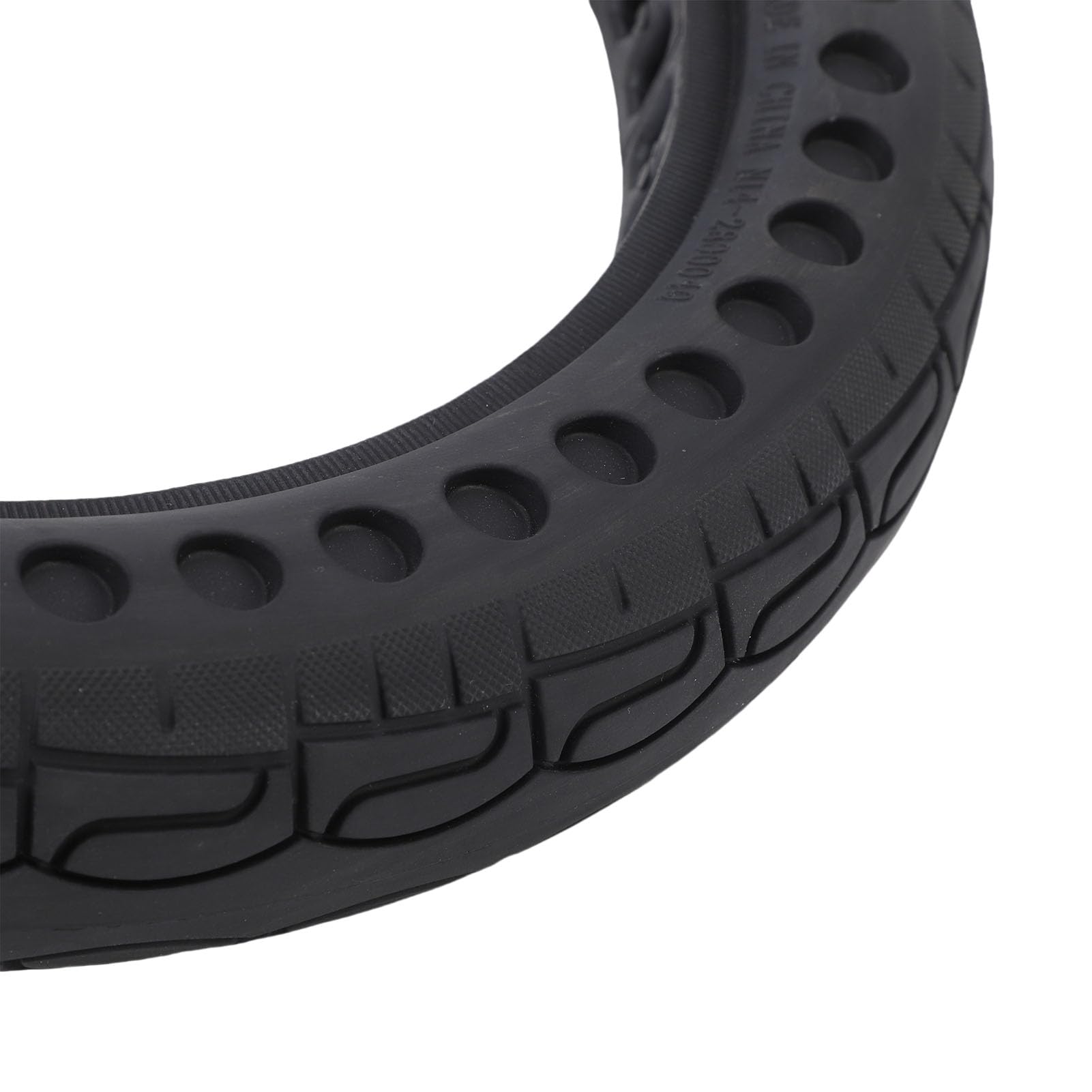 banapoy Neumático Sólido Bicicleta 14x2.125 sin Aire, 14 Pulgadas 14x2.125 Prueba Explosiones Antipinchazos Bicicleta Eléctrica Neumático sin Cámara Panal para Scooter Eléctrico