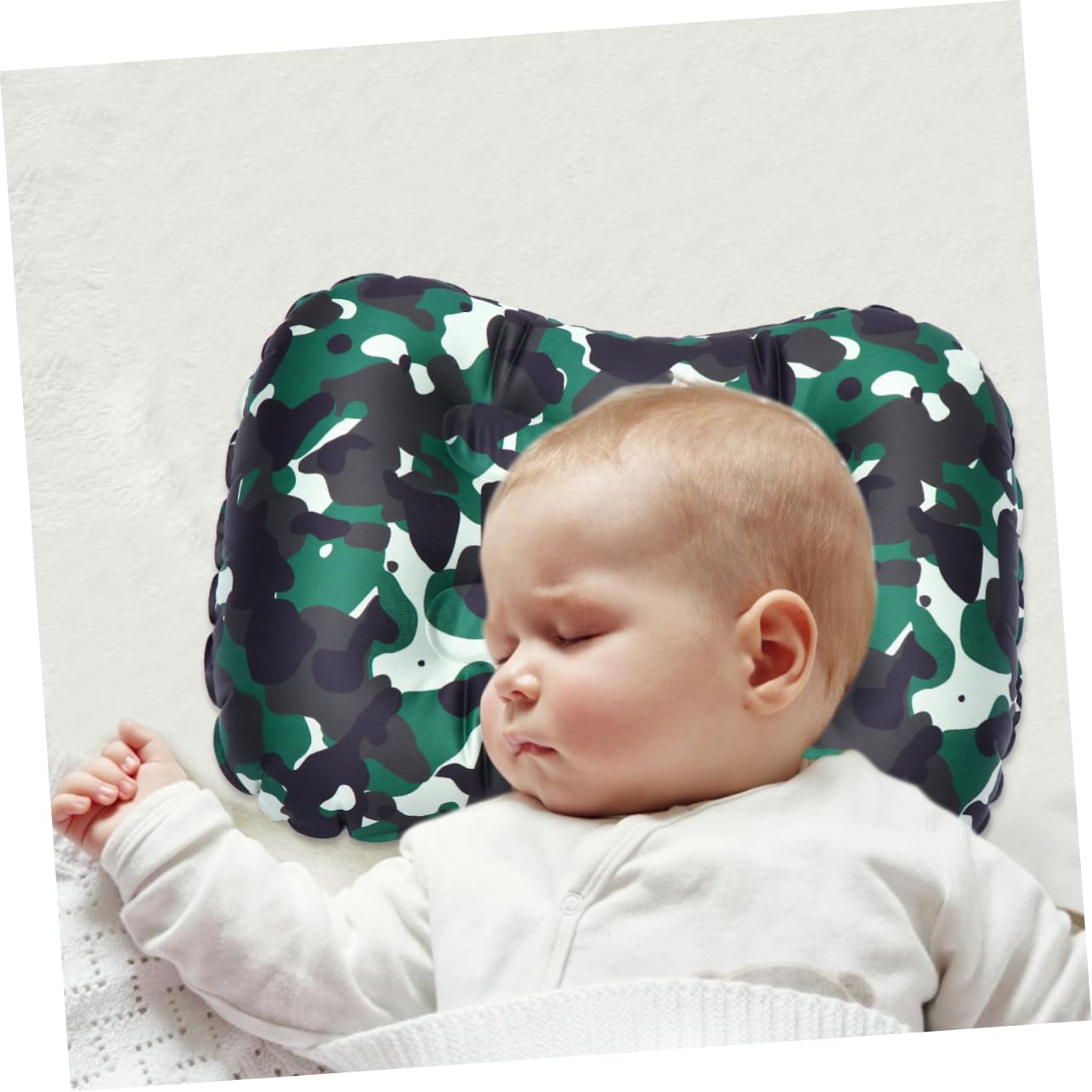 BESPORTBLE Camping Travel and Outdoor Inflatable Pillow Lumbar Pillow Head and Neck Support Portable Rest for Daily Use