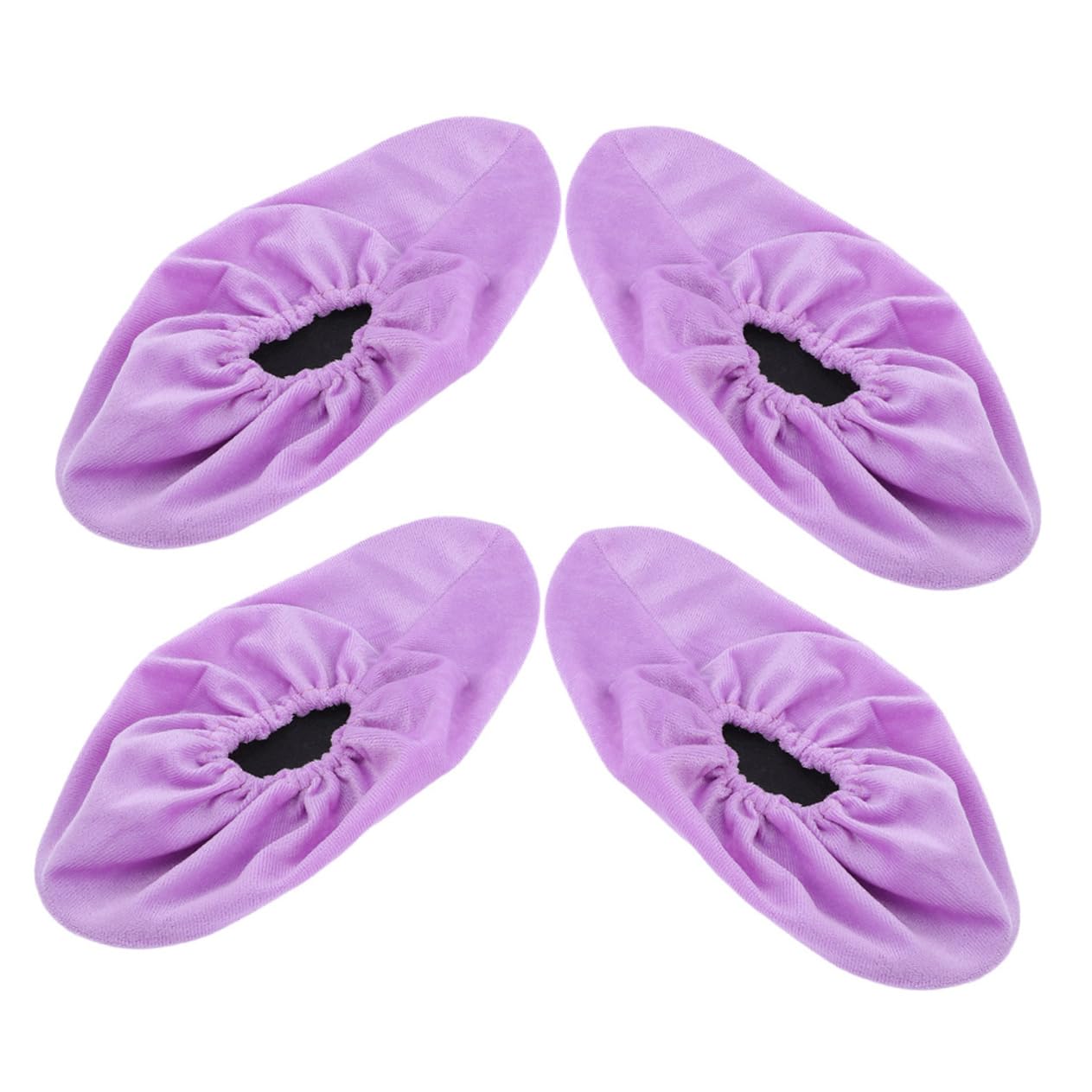 ibasenice Bowling Shoe Cover Women 2 Pairs Anti-Slip Soft Lint Bowling Accessories Lightweight Easy to Carry