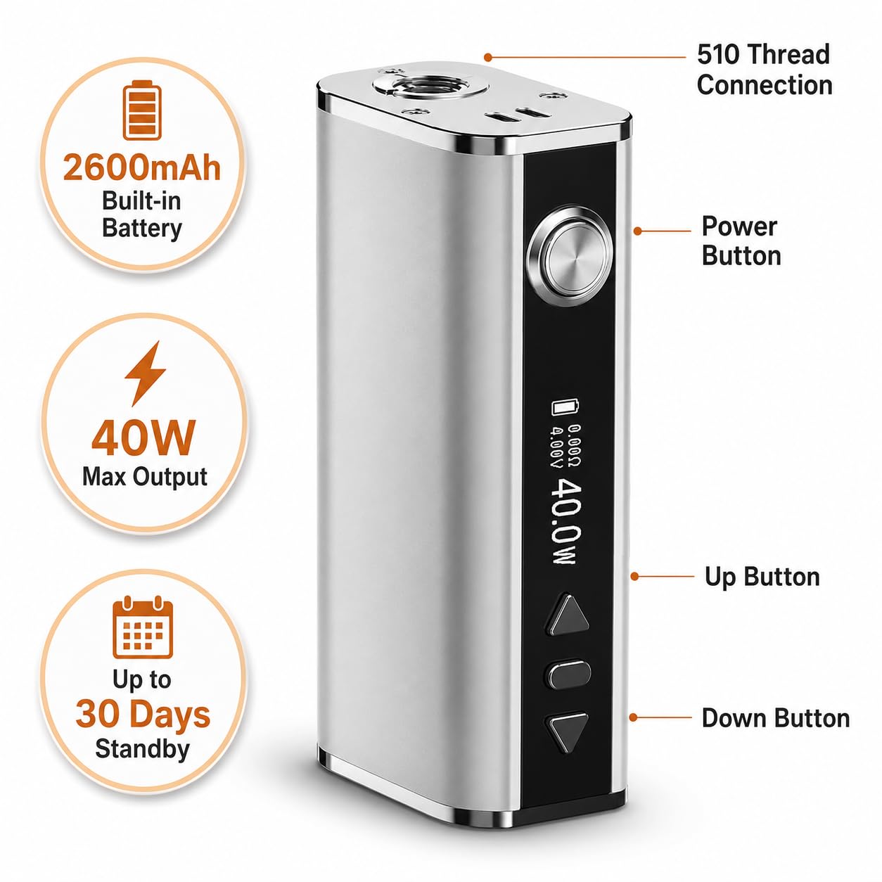 eleaf vape price Eleaf iStick i40 Kit with GTL D20 Tank 40W